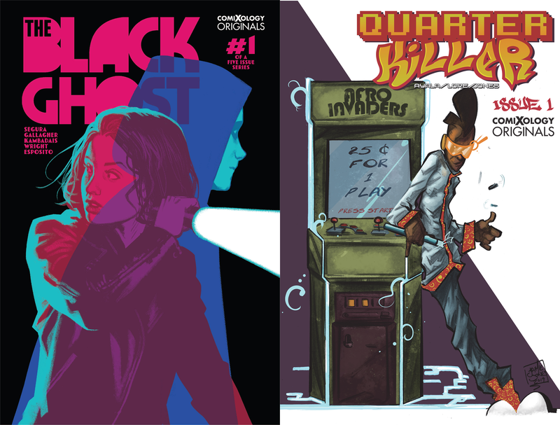 ... and the covers for The Black Ghost and Quarter Killer!